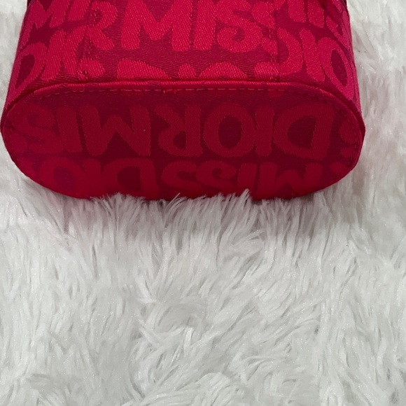 Dior Beauty Hot Pink Miss Dior Logo Cosmetic Case - Picture 4 of 6